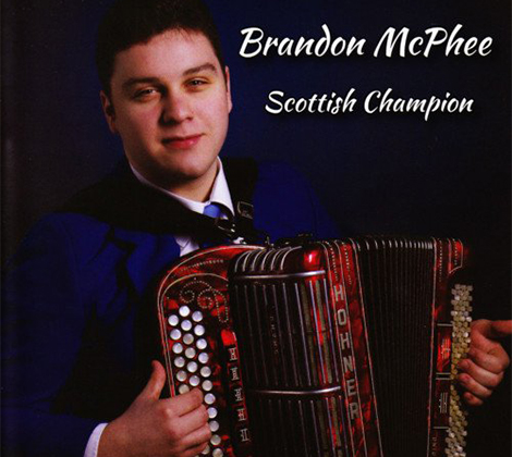 Brandon McPhee - Scottish Champion. CD album record.